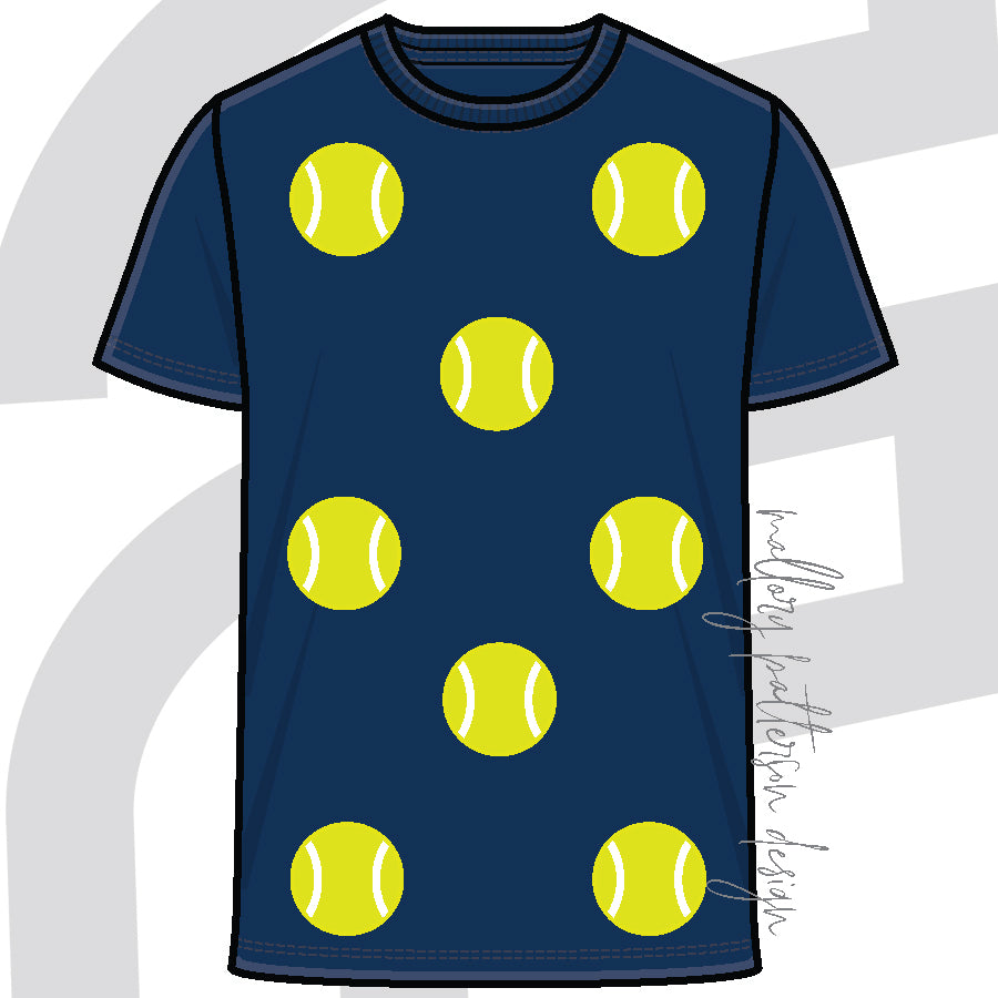 Tennis 2026 Sequin Tee - ETA September