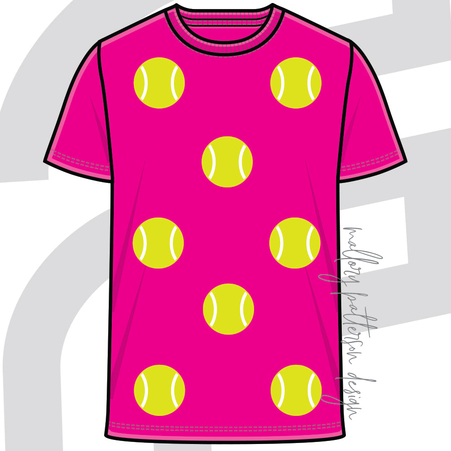 Tennis 2026 Sequin Tee - ETA September