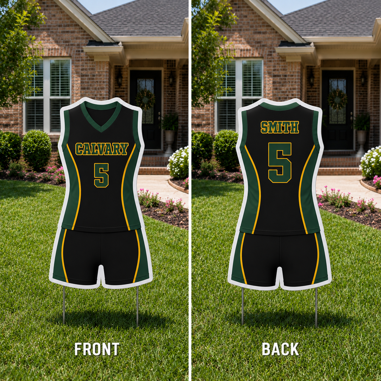Calvary Volleyball Yard Sign