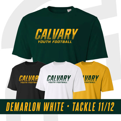 White 11/12 TACKLE - CYF Roster T-Shirt